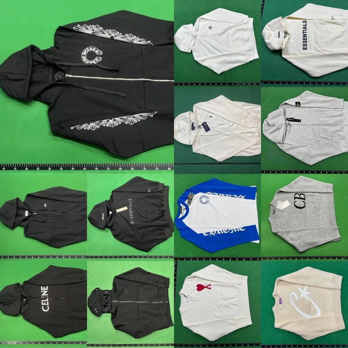 Large collection of high quality hoodies and sweaters