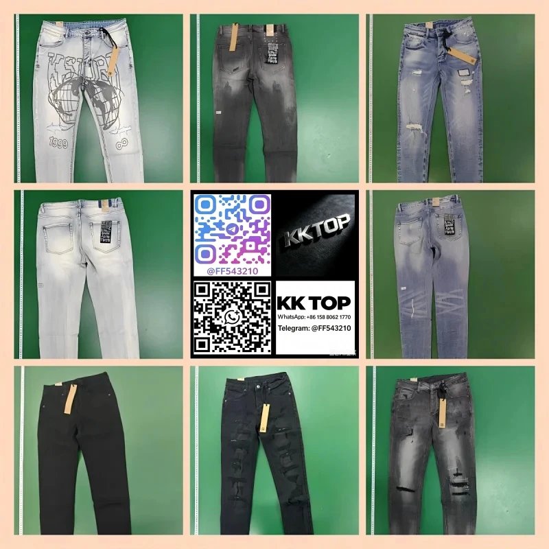 Jeans High Quality Casual Men’s Autumn Wear