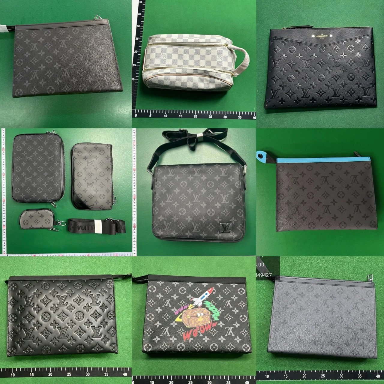 High quality cowhide bag 26 new l men’s bag clutch bag