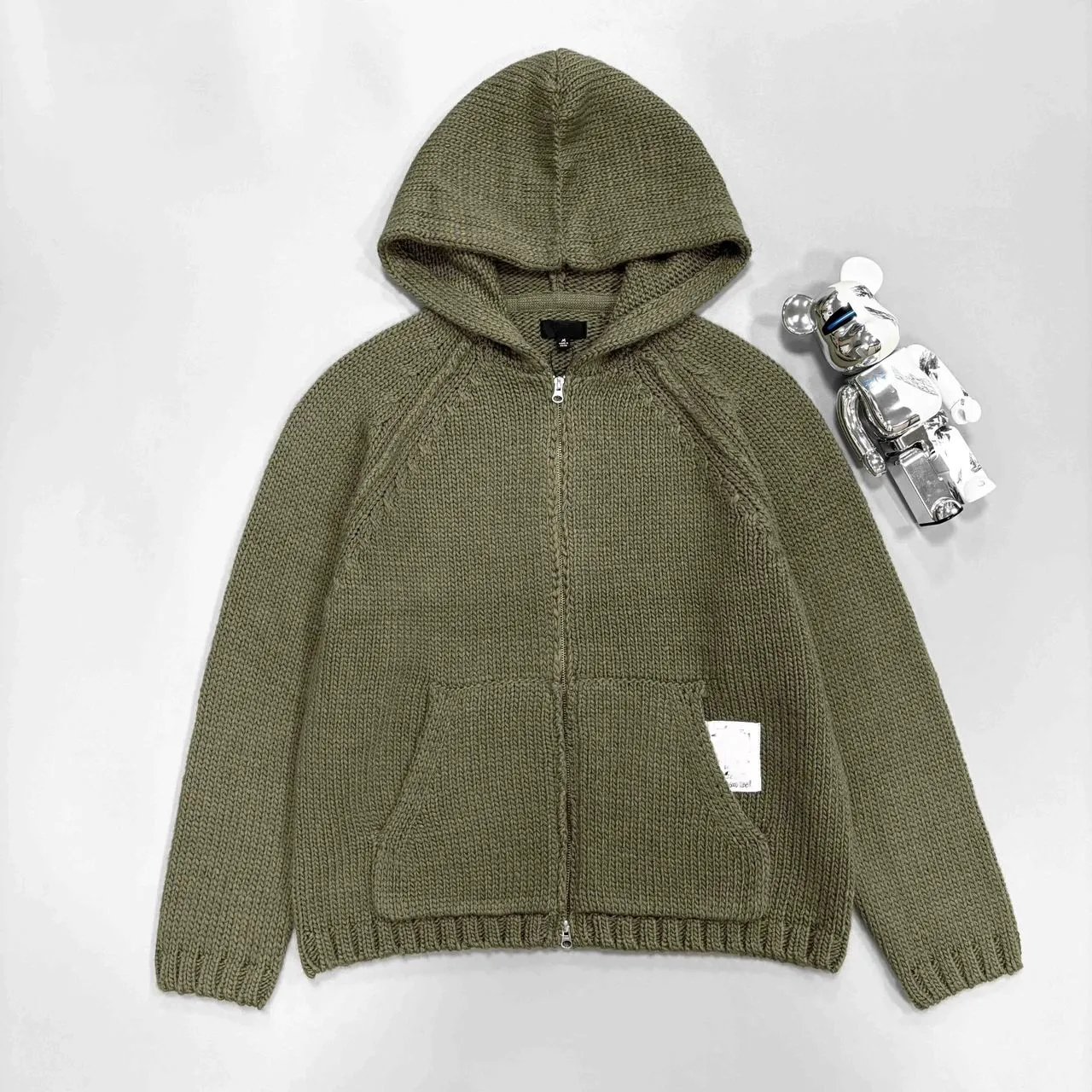 Loose-Fitting Casual Knit Cardigan