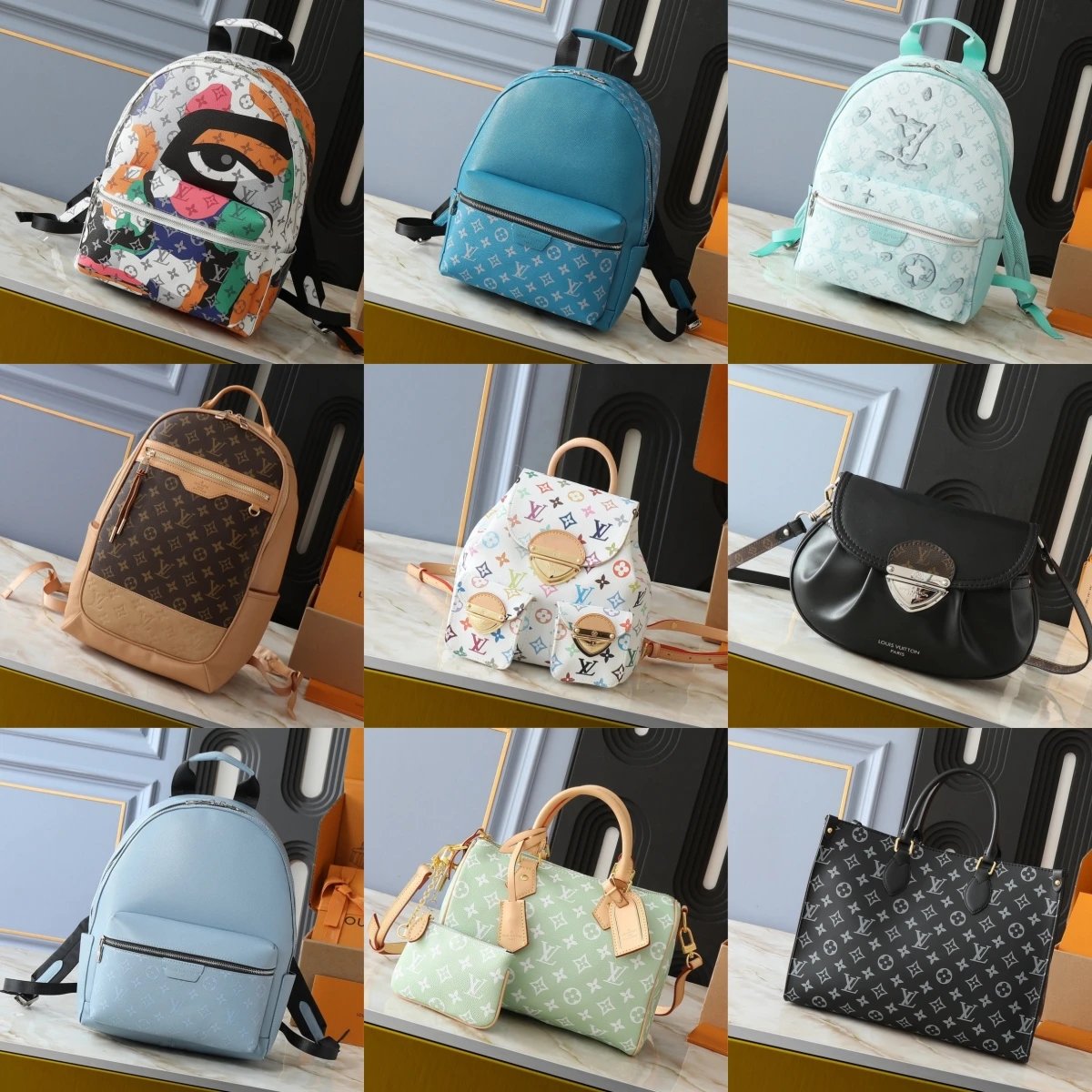 Fashion Handbag 34 (Non-quality issues are non-refundable). F055 what's +852 54947380