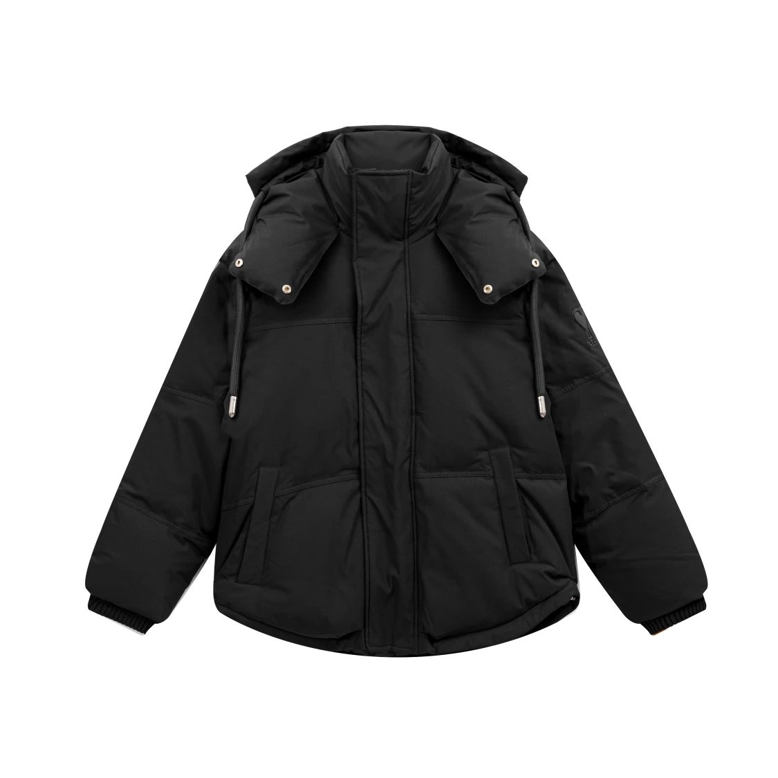 Heart Pattern Down Jacket photo 3