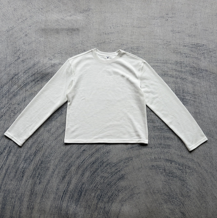 Unbranded Sweatshirt Metal Logo White