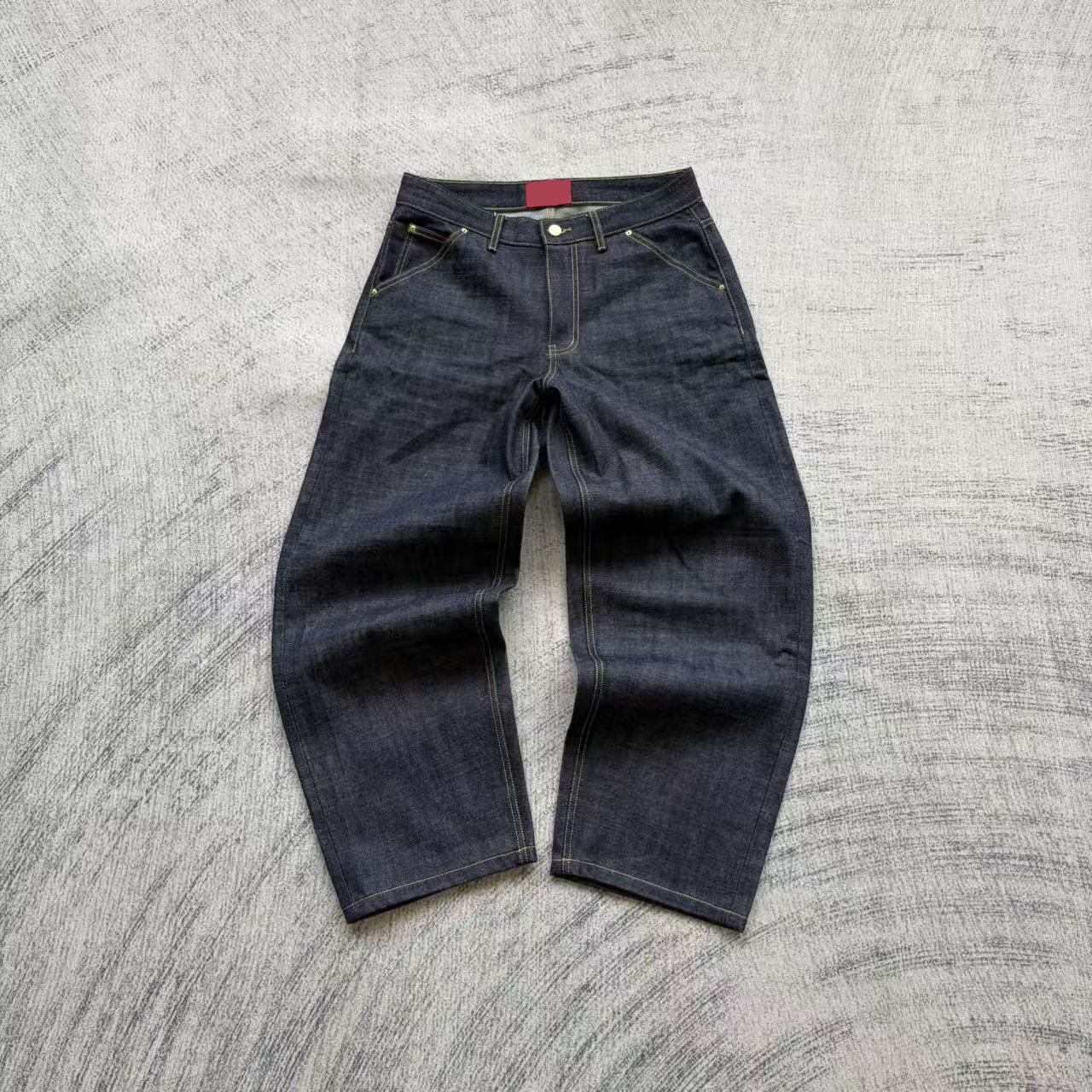 Customized Red-Trimmed Fabric by Maimai