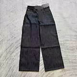 Customized Button-Front Long Denim Jacket (BP)
