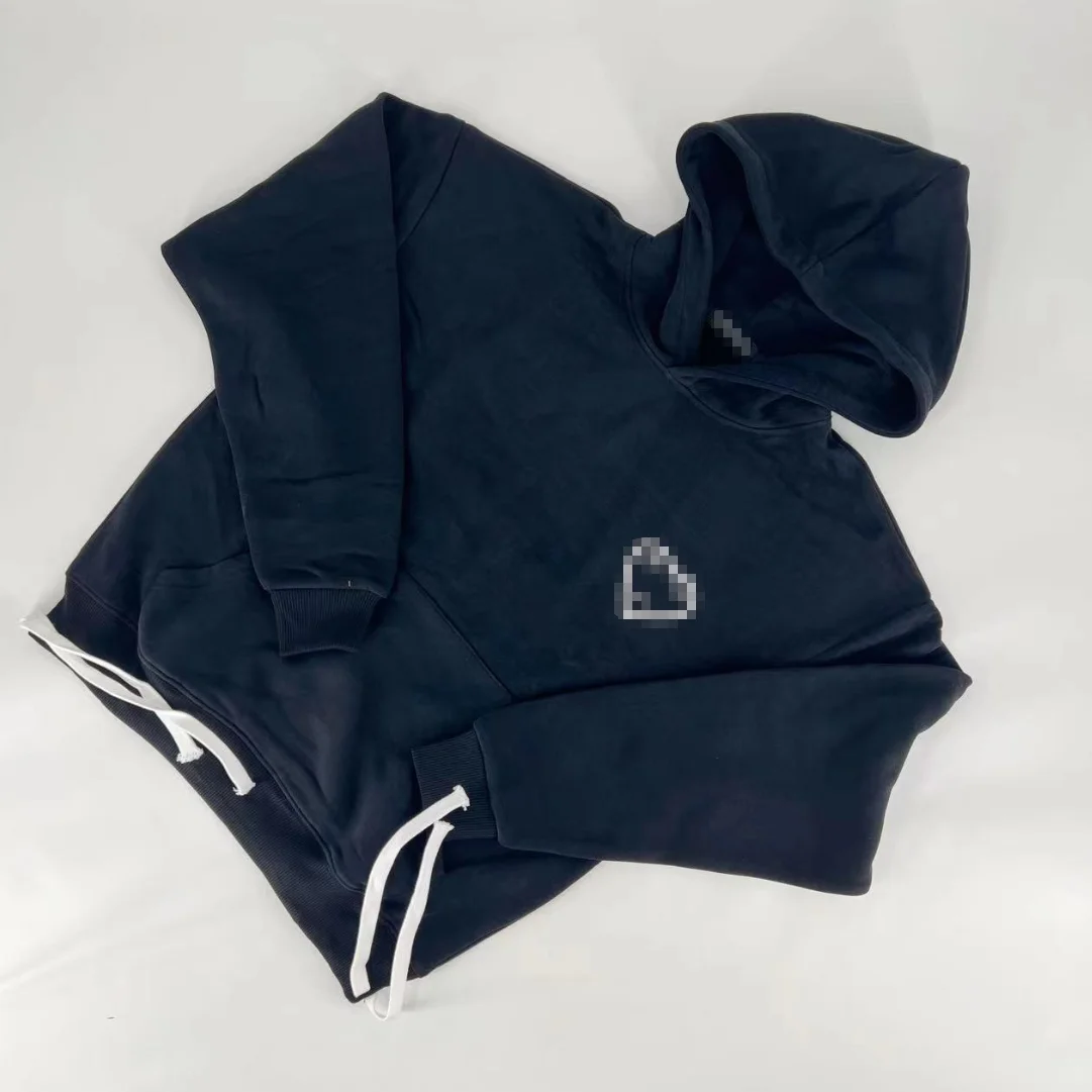 Human Made Black Heart Outline Hoodie - rep bluzy z kapturem