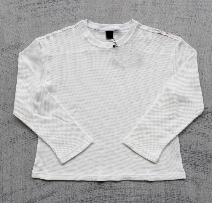 White Long Sleeve Top