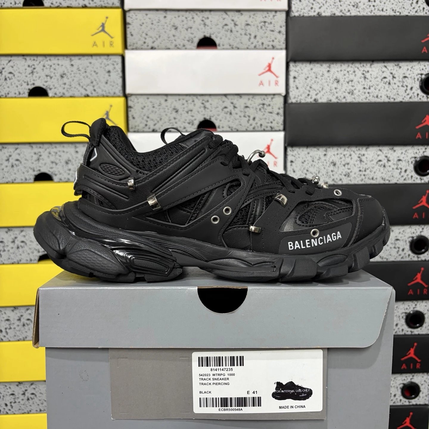 Black Balenciaga Track Sneaker