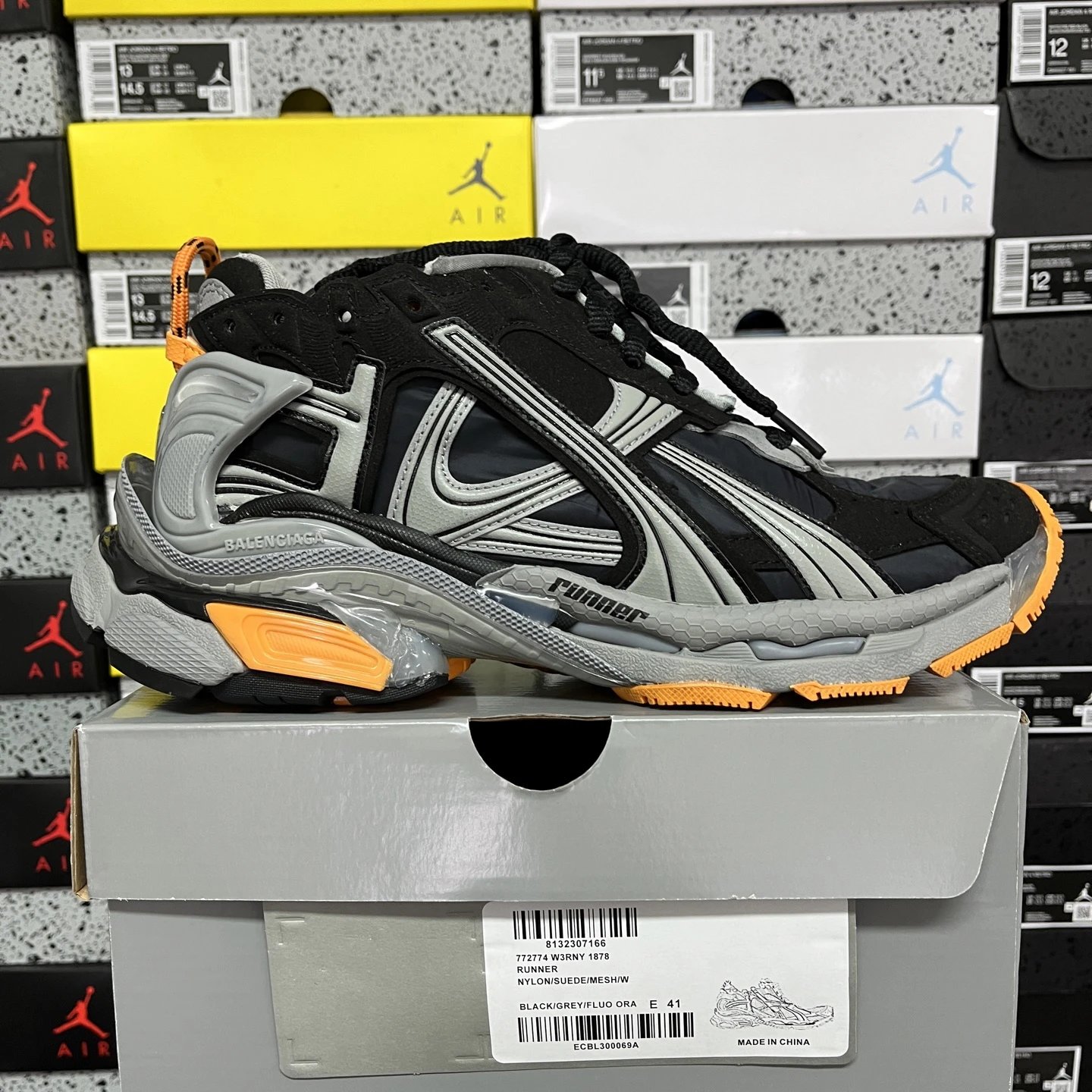 7.5 Black Grey Orange NY 1878