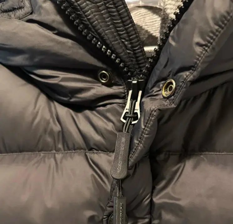 Burberry Down Jackets Hooded puffer jacket with check-lined hood image 8