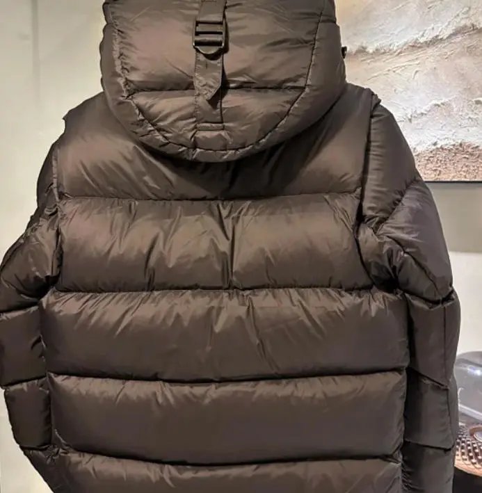 Burberry Down Jackets Hooded puffer jacket with check-lined hood image 6