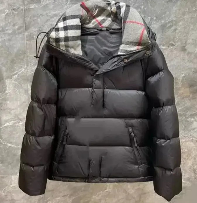 Burberry Down Jackets Hooded puffer jacket with check-lined hood image 2