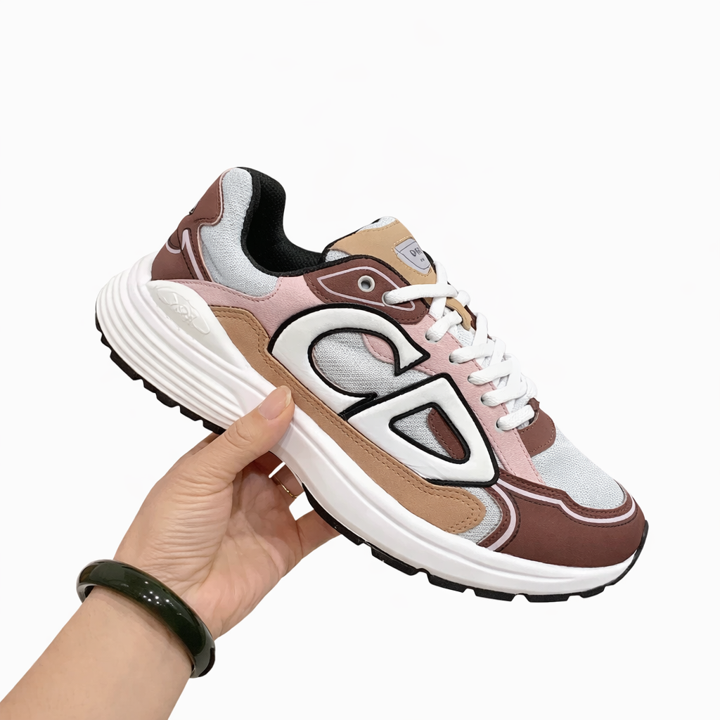 Dior Sneakers Low-Top Monogram Panel image 4