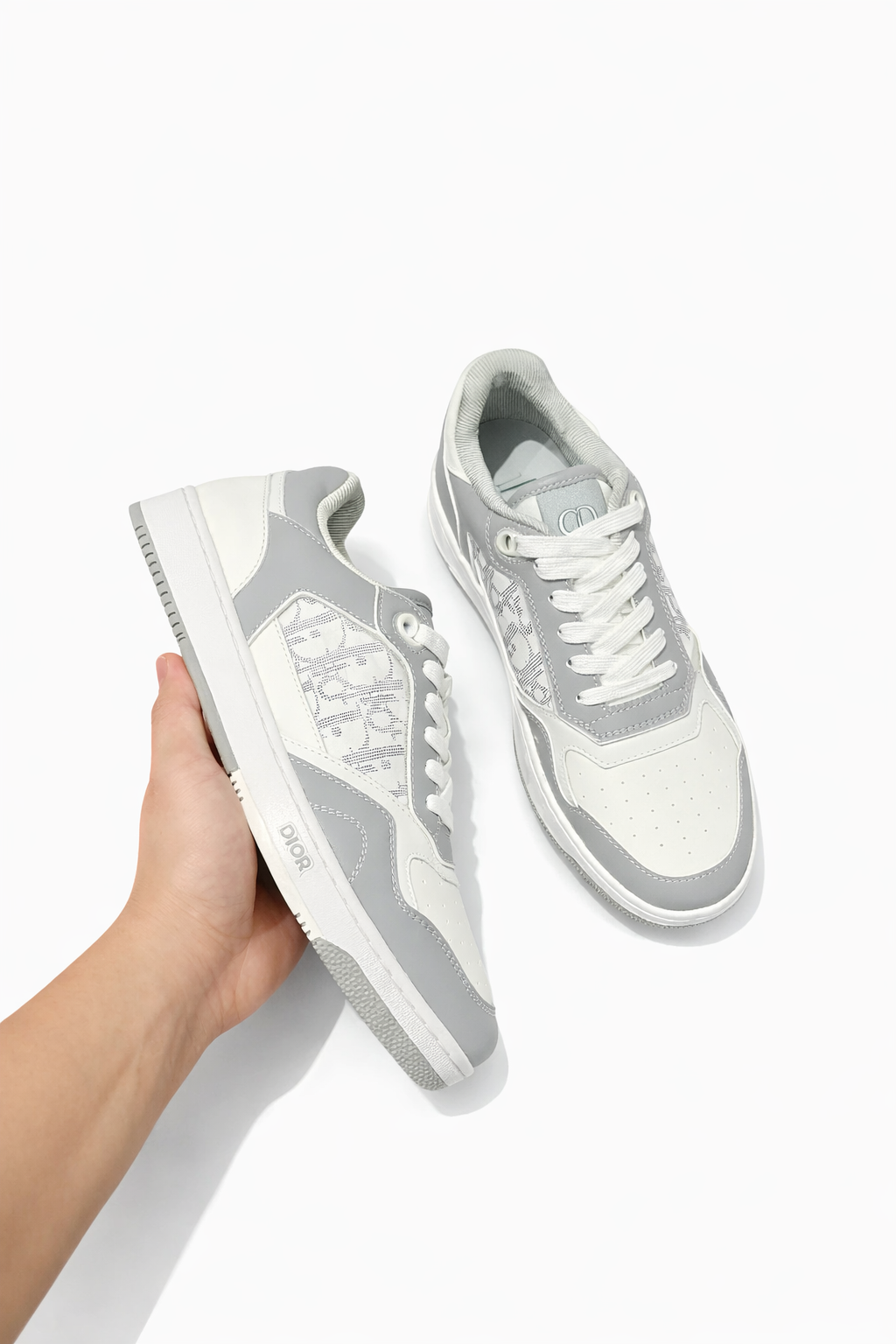 Dior Sneakers Low-Top Monogram Panel image 6