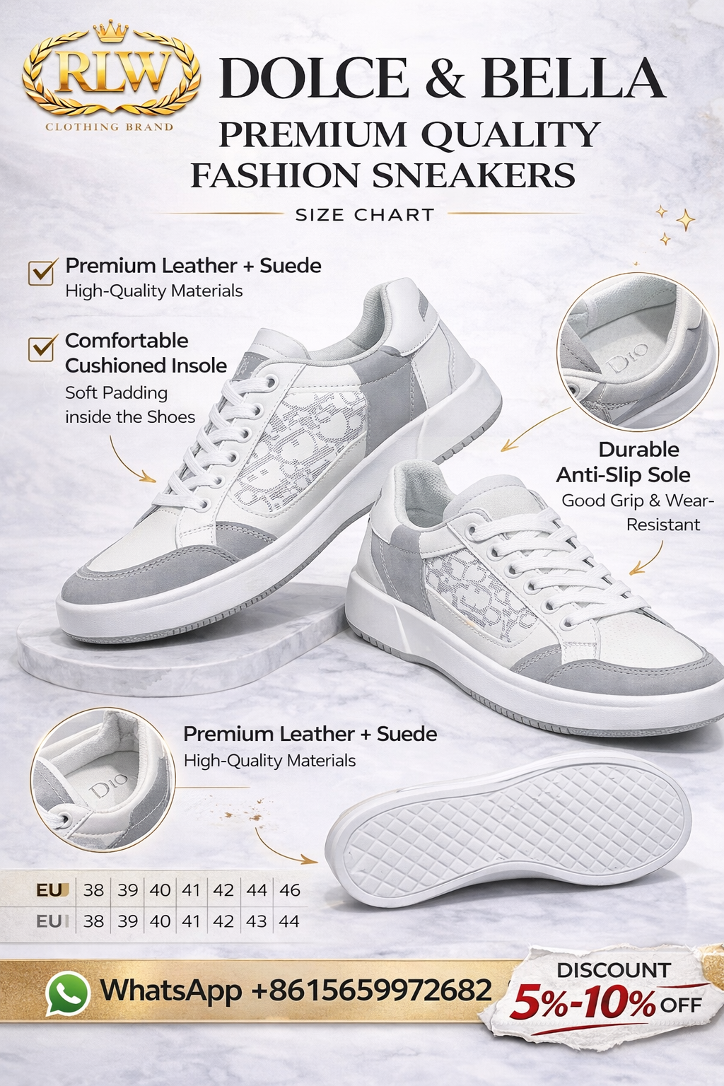 Dior Sneakers Low-Top Monogram Panel image 2