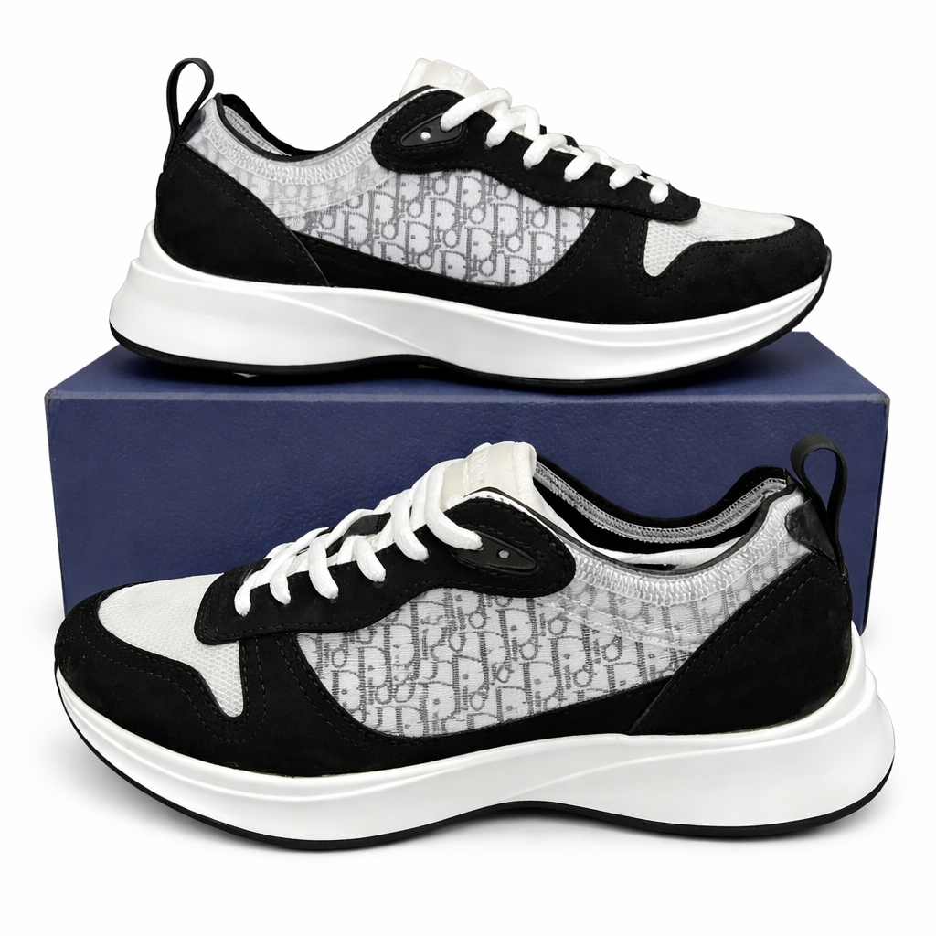 Dior Sneakers Low-Top Monogram Panel image 7