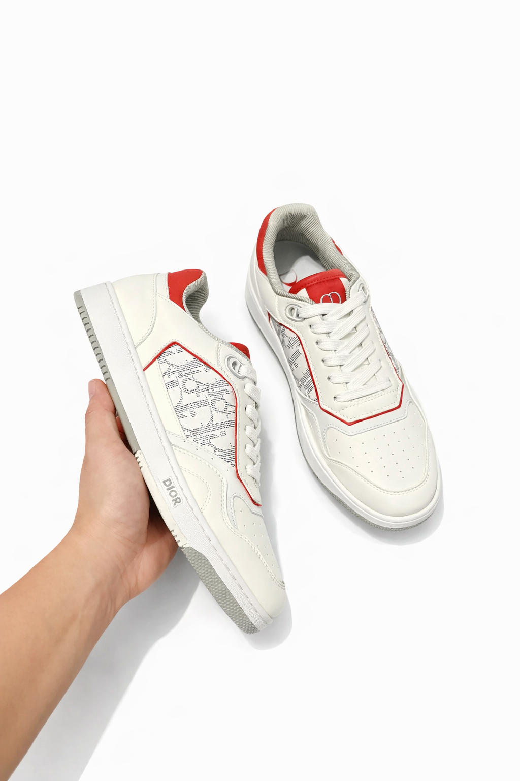 Dior Sneakers Low-Top Monogram Panel image 5