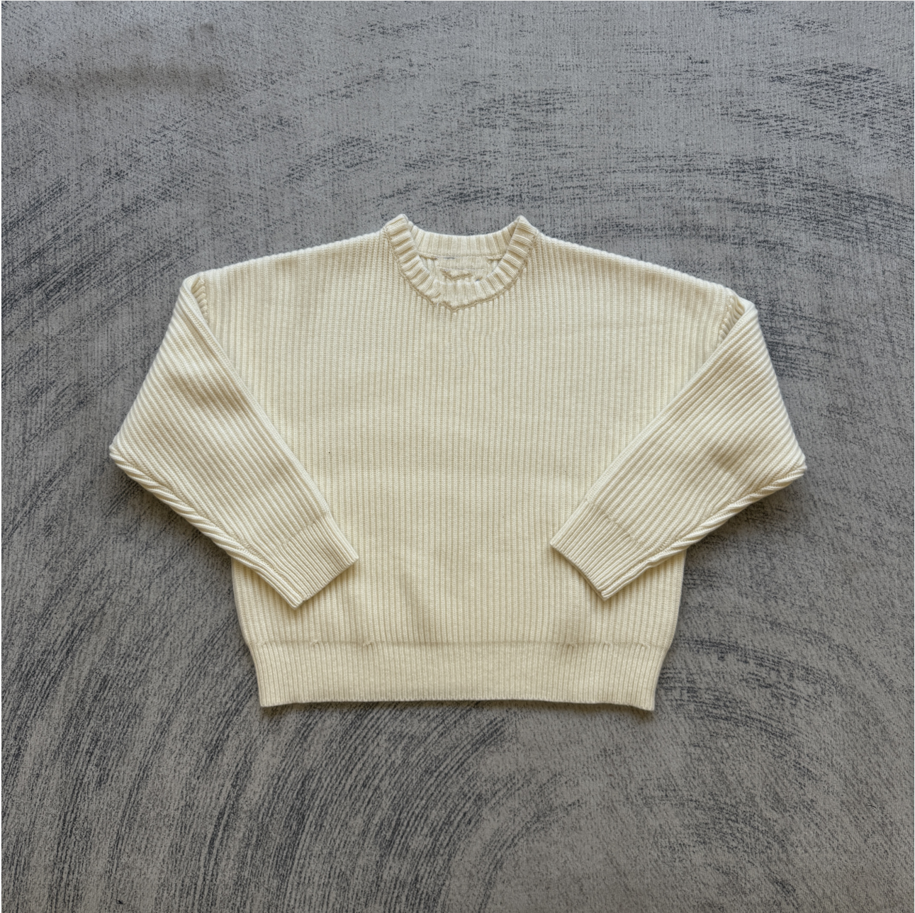 Big Mountain White Sweater