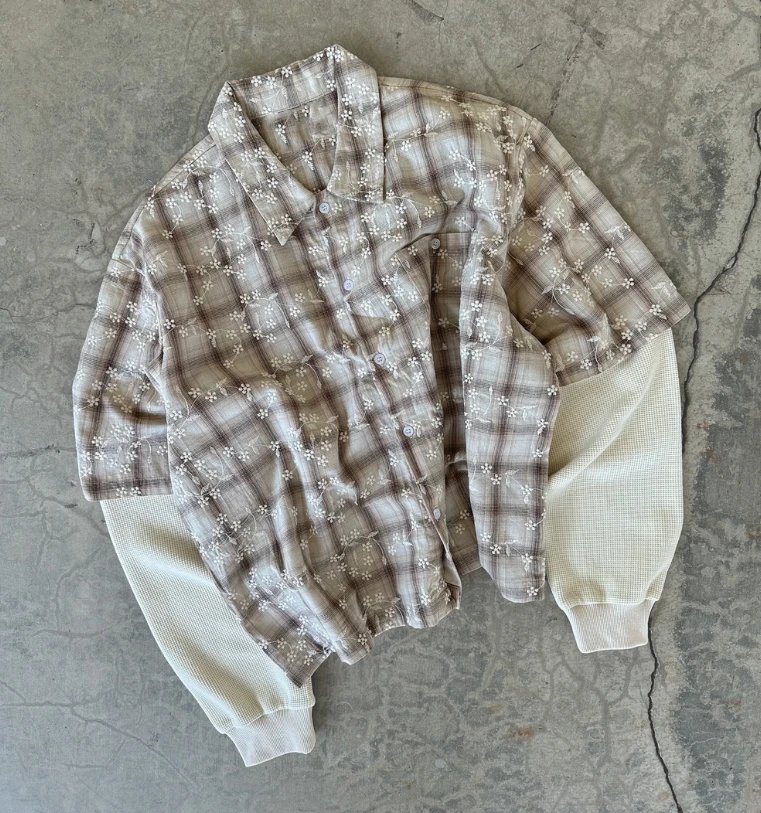 Long Sleeve Top in Apricot