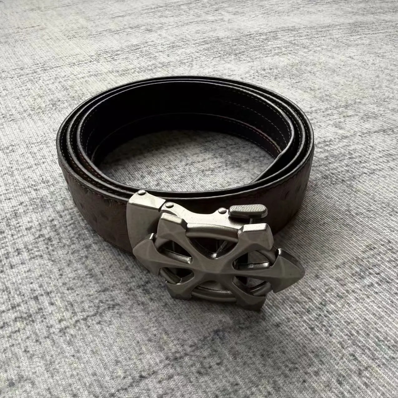 Deer skin belt