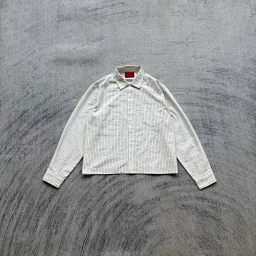 thumbnail for MM striped white shirt
