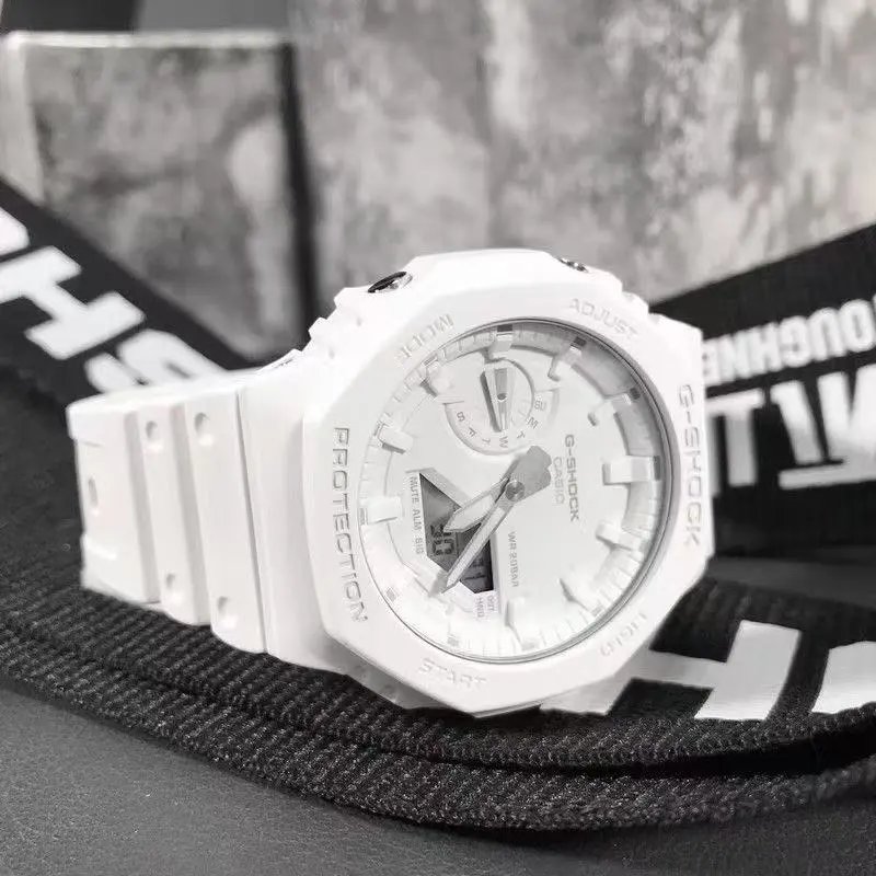 Casio G-SHOCK Fashion Dual Display Sports Waterproof Shockproof Men's Watch GA-2100-7A7