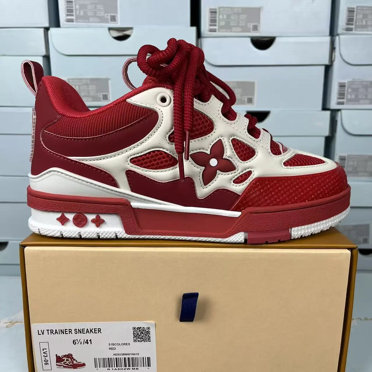 SK8 White Red