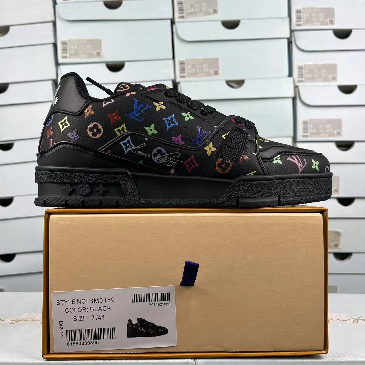 Trainer Takashi Murakami collaborates in black