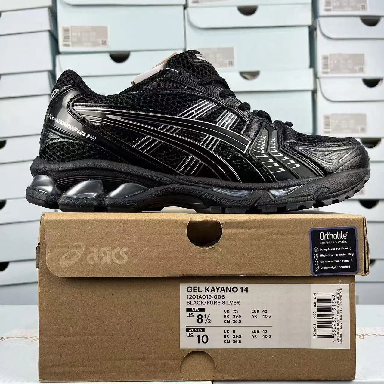 1201A019-006 Black Silver