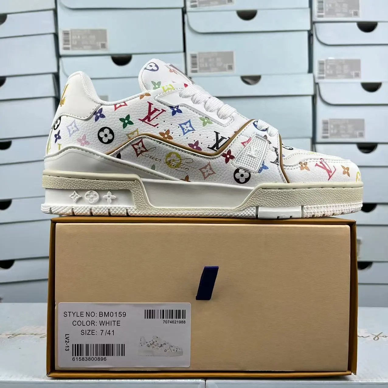 Trainer Takashi Murakami collaborates in white
