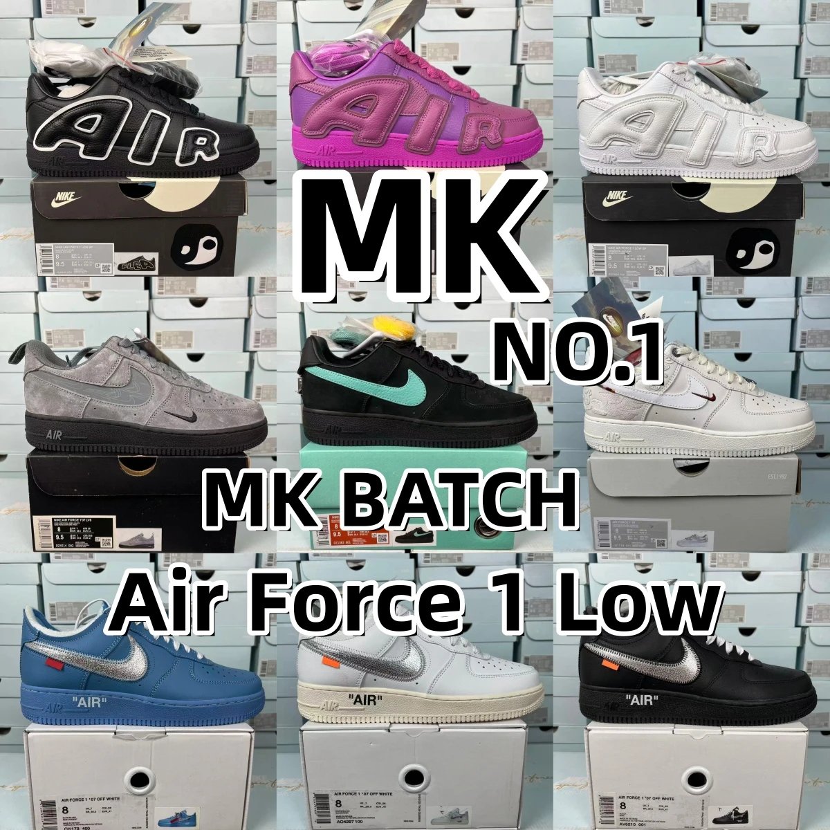 【MK Edition】Air Force 1 Low Series Collection!