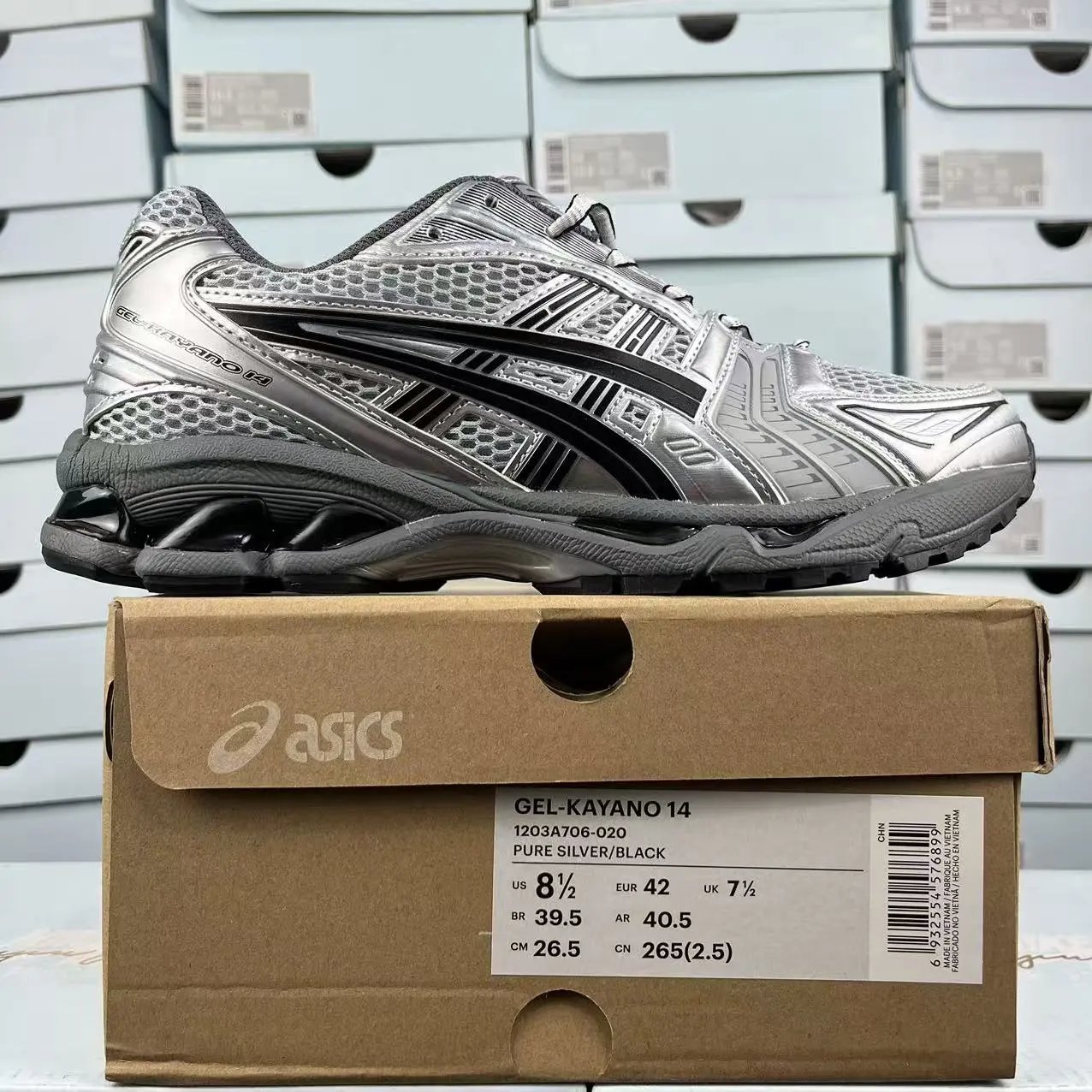 1203A706-020 Silver Black