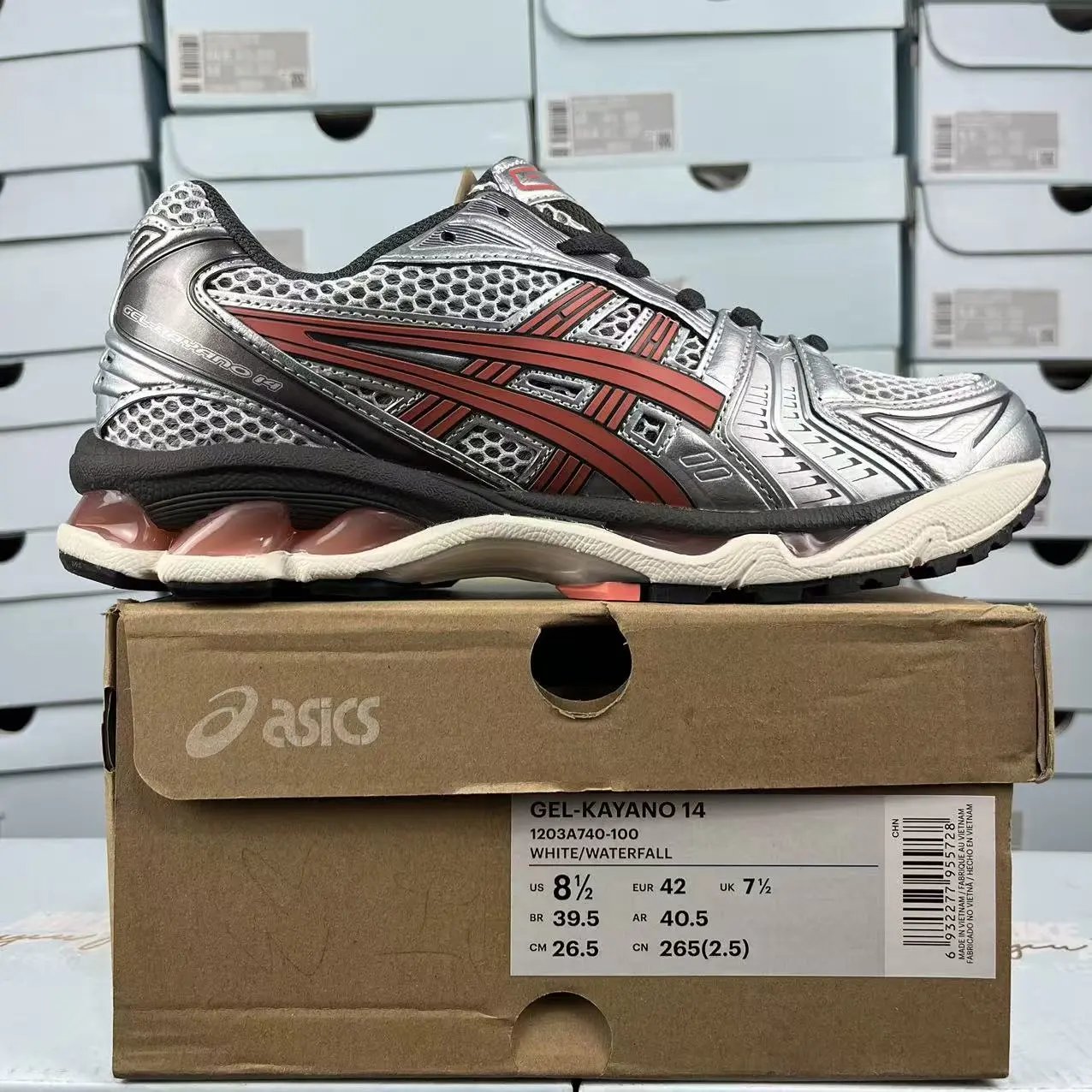 1203A740-100 Silver Red