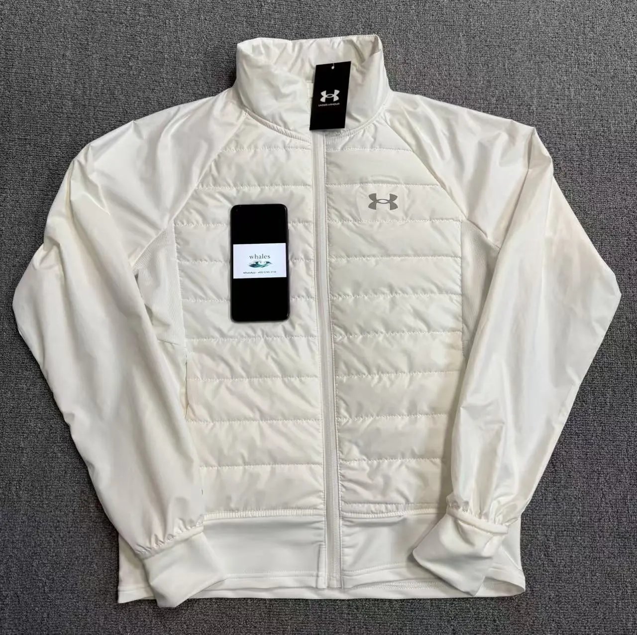 Under Armour Hybrid Jacket Padded White