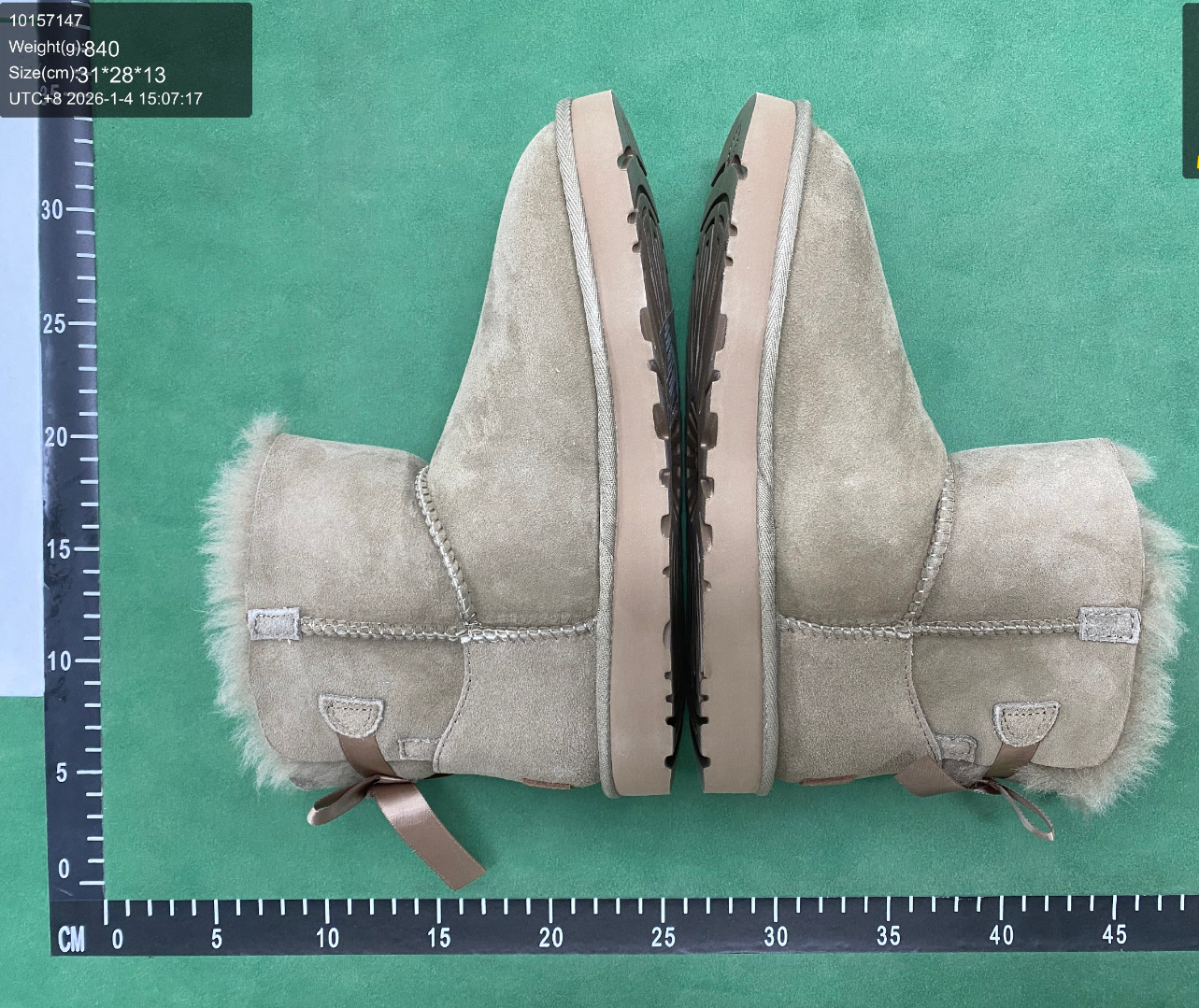 UGG Boots Fur-Lined Rear Bow image 2