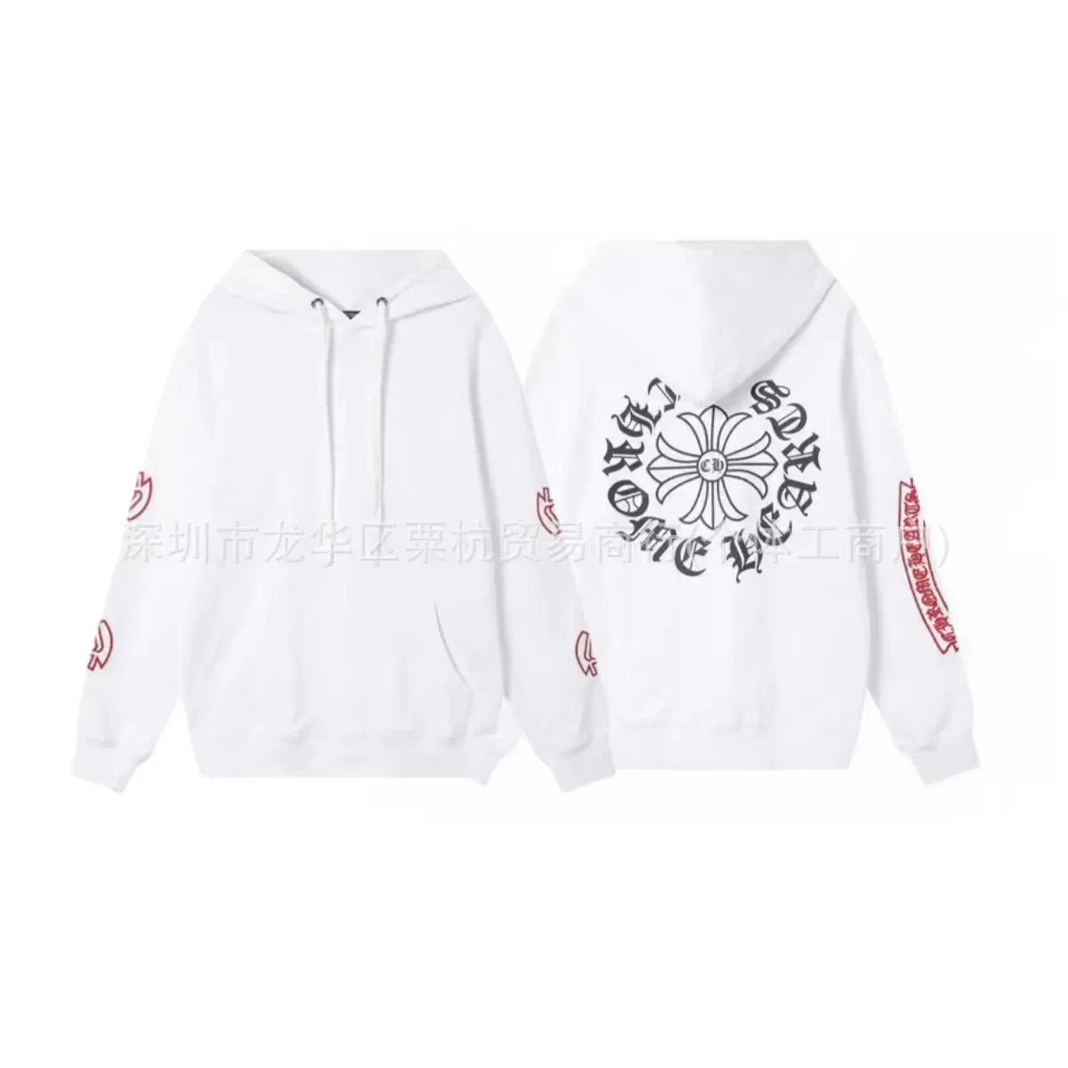 Chrome Hearts Knitwear Zip-Front Ribbed Knit Cardigan with Cross Patches — 21