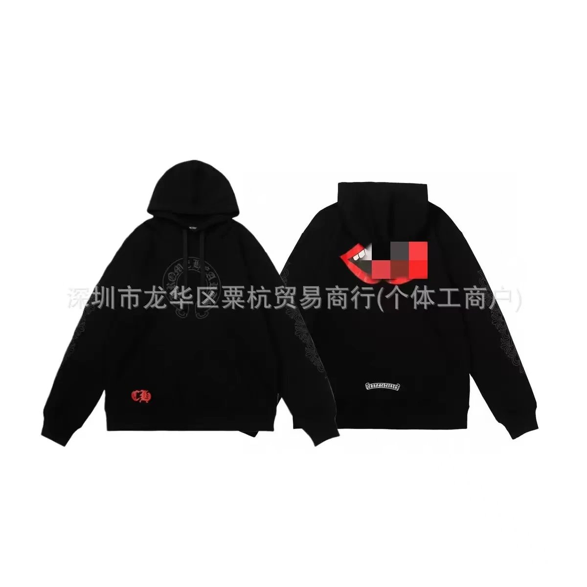 Chrome Hearts Knitwear Zip-Front Ribbed Knit Cardigan with Cross Patches — 14