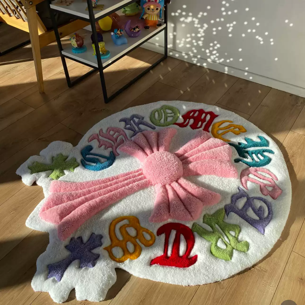 Chrome Hearts, Special-shaped Cross Fluffy Rug