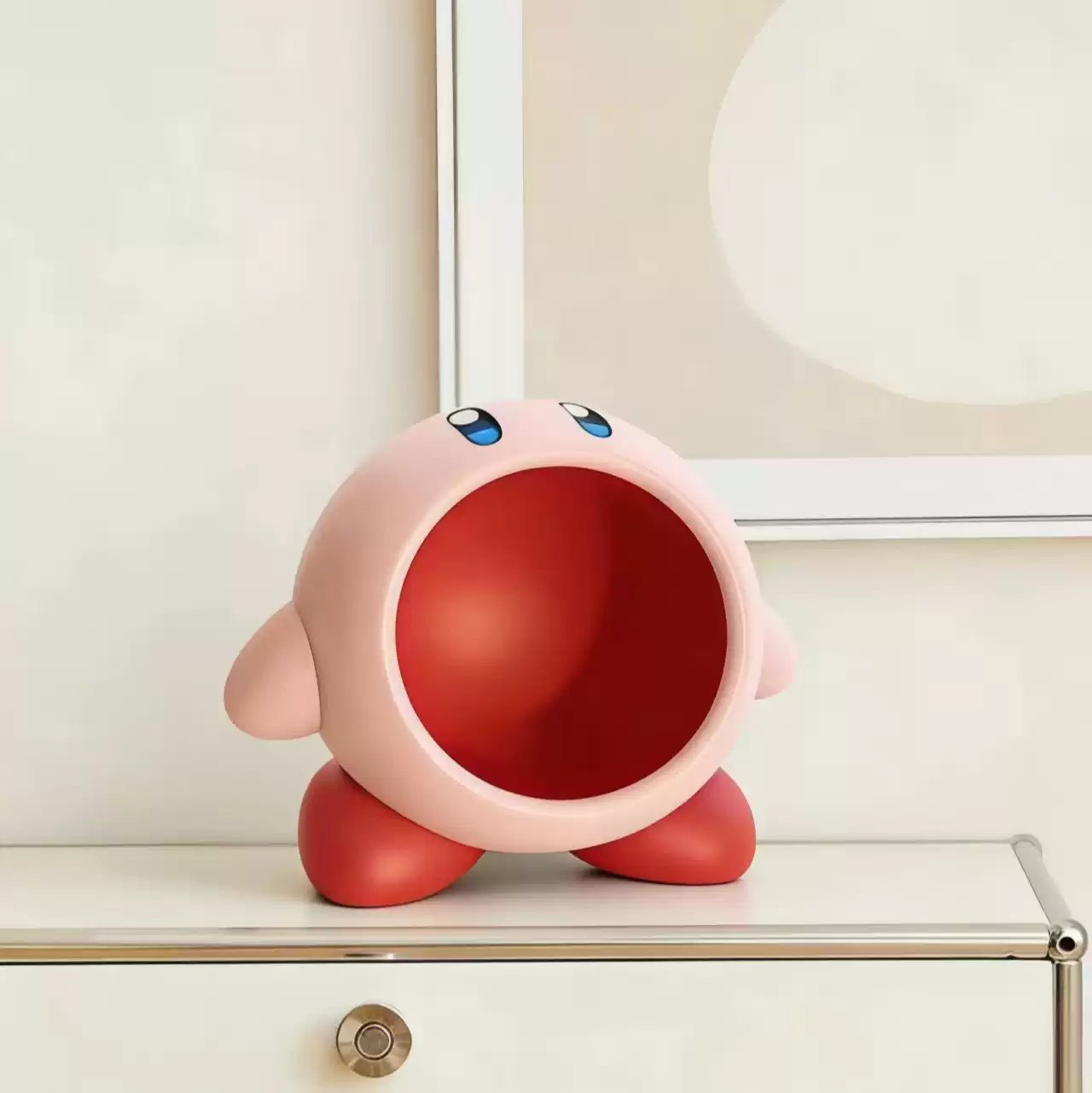 Cute Large Floor & Desktop Storage Decoration for Living Room, Sofa Side, Nightstand, Housewarming Gift