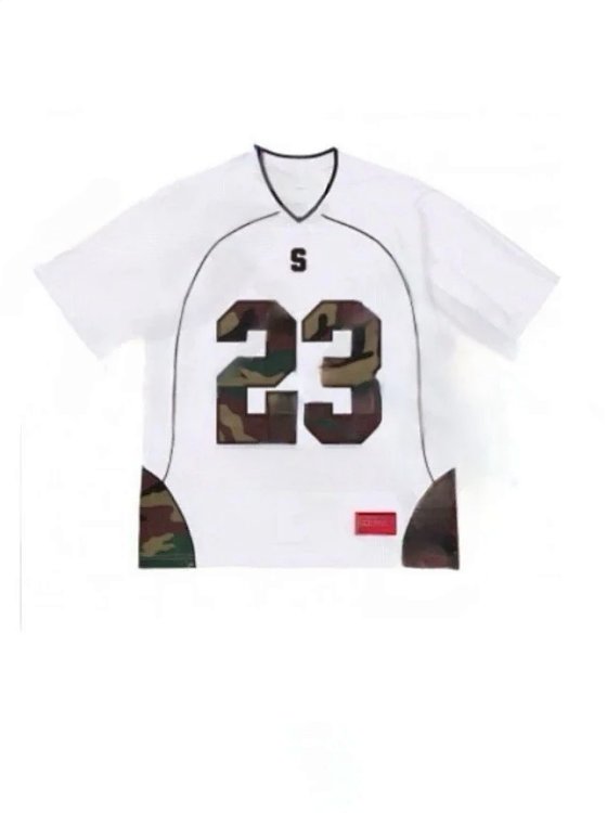 American Street Style Letter Patchwork Quick-Dry Mesh Short Sleeve T-Shirt for Men and Women