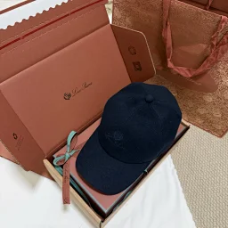 thumbnail for [Q] Cashmere Basball Cap Note: The logo cannot be perfect! If you mind, please do not order. Returns or exchanges are not accepted unless there is a quality issue!