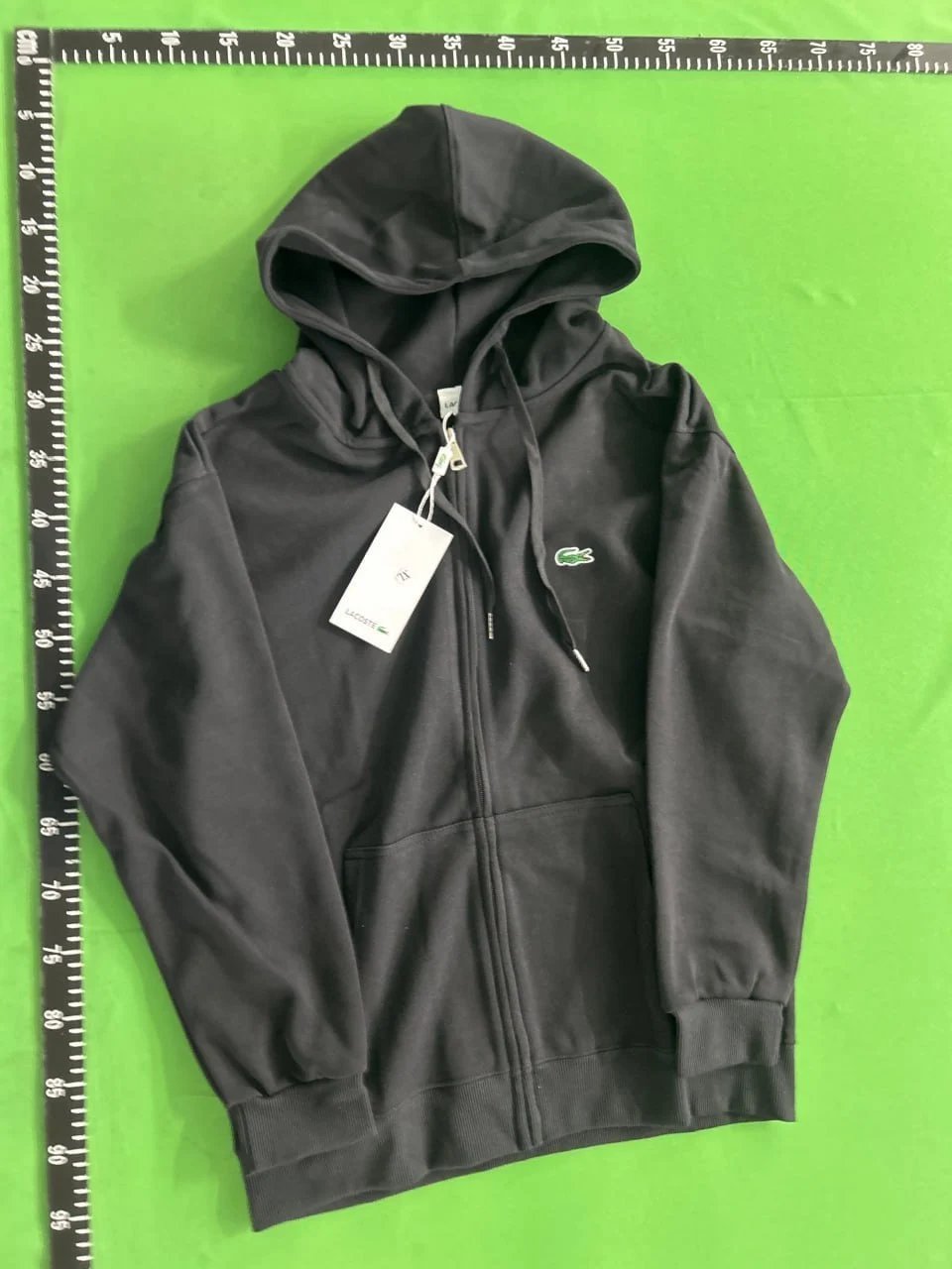 Lacoste Hoodies & Sweatshirts Zip-Up Hooded Sweatshirt with Crocodile Logo image 6