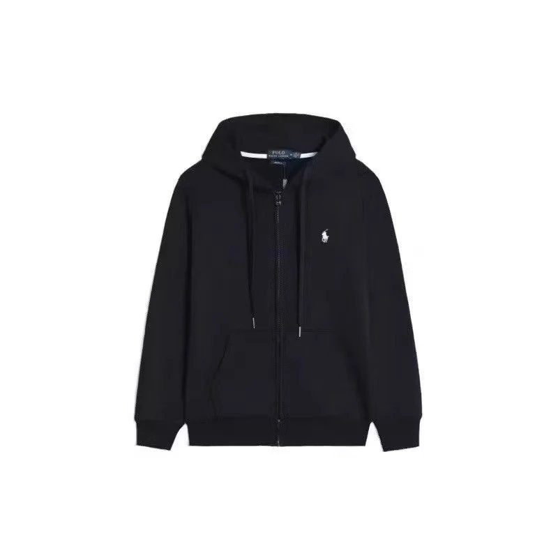 Lacoste Hoodies & Sweatshirts Zip-Up Hooded Sweatshirt with Crocodile Logo — 12