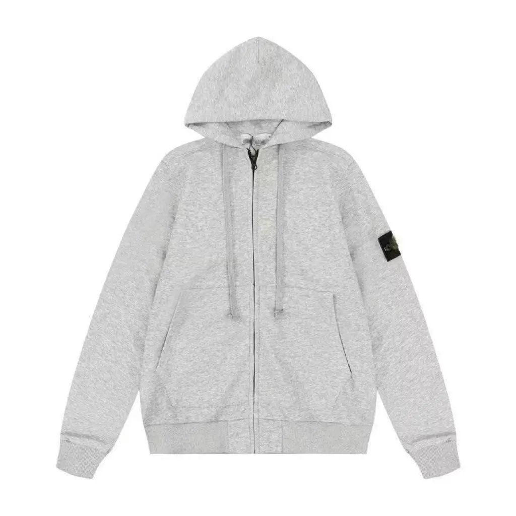Lacoste Hoodies & Sweatshirts Zip-Up Hooded Sweatshirt with Crocodile Logo — 14