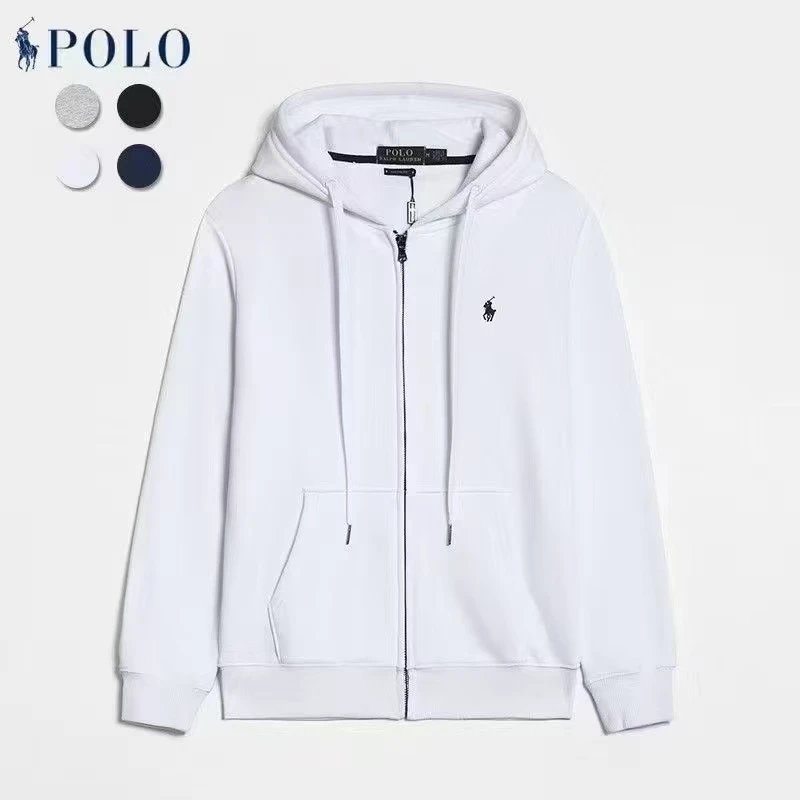 Lacoste Hoodies & Sweatshirts Zip-Up Hooded Sweatshirt with Crocodile Logo — 11