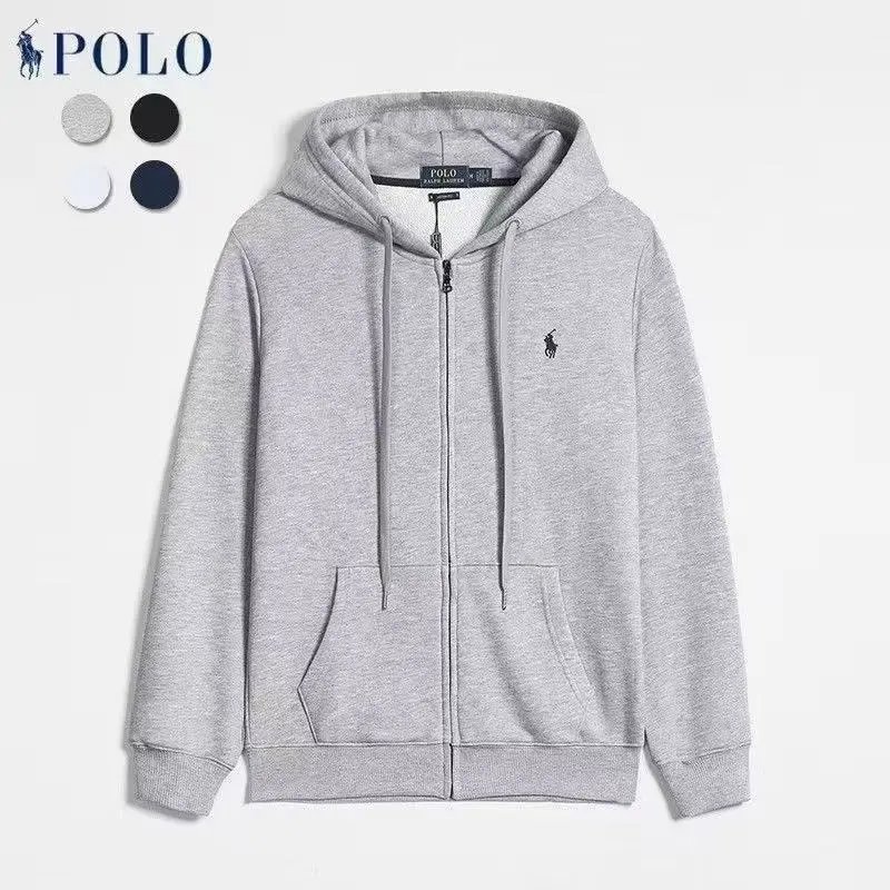 Lacoste Hoodies & Sweatshirts Zip-Up Hooded Sweatshirt with Crocodile Logo — 10