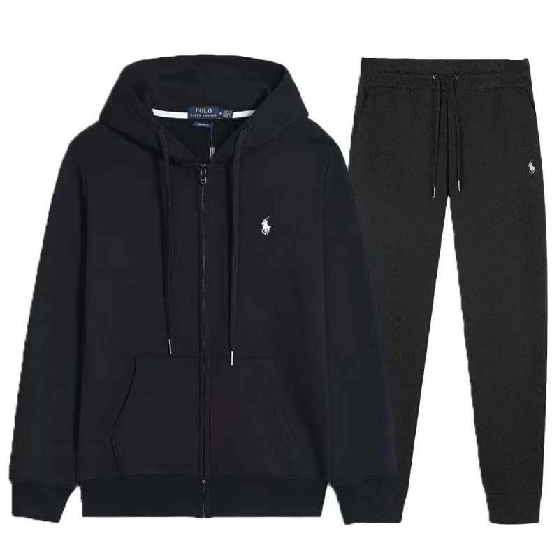 Lacoste Hoodies & Sweatshirts Zip-Up Hooded Sweatshirt with Crocodile Logo — 35