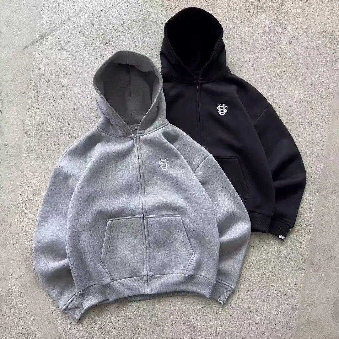 Lacoste Hoodies & Sweatshirts Zip-Up Hooded Sweatshirt with Crocodile Logo — 05