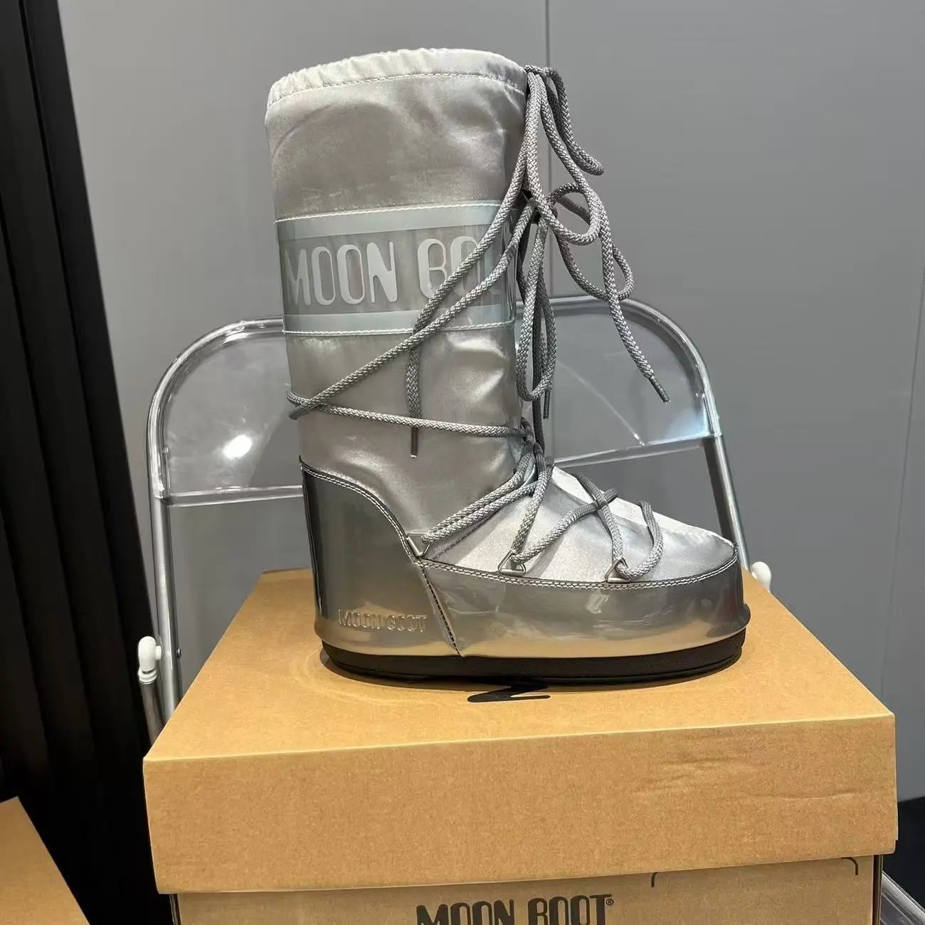 Moon Boot Boots Lace-Up Snow — 26