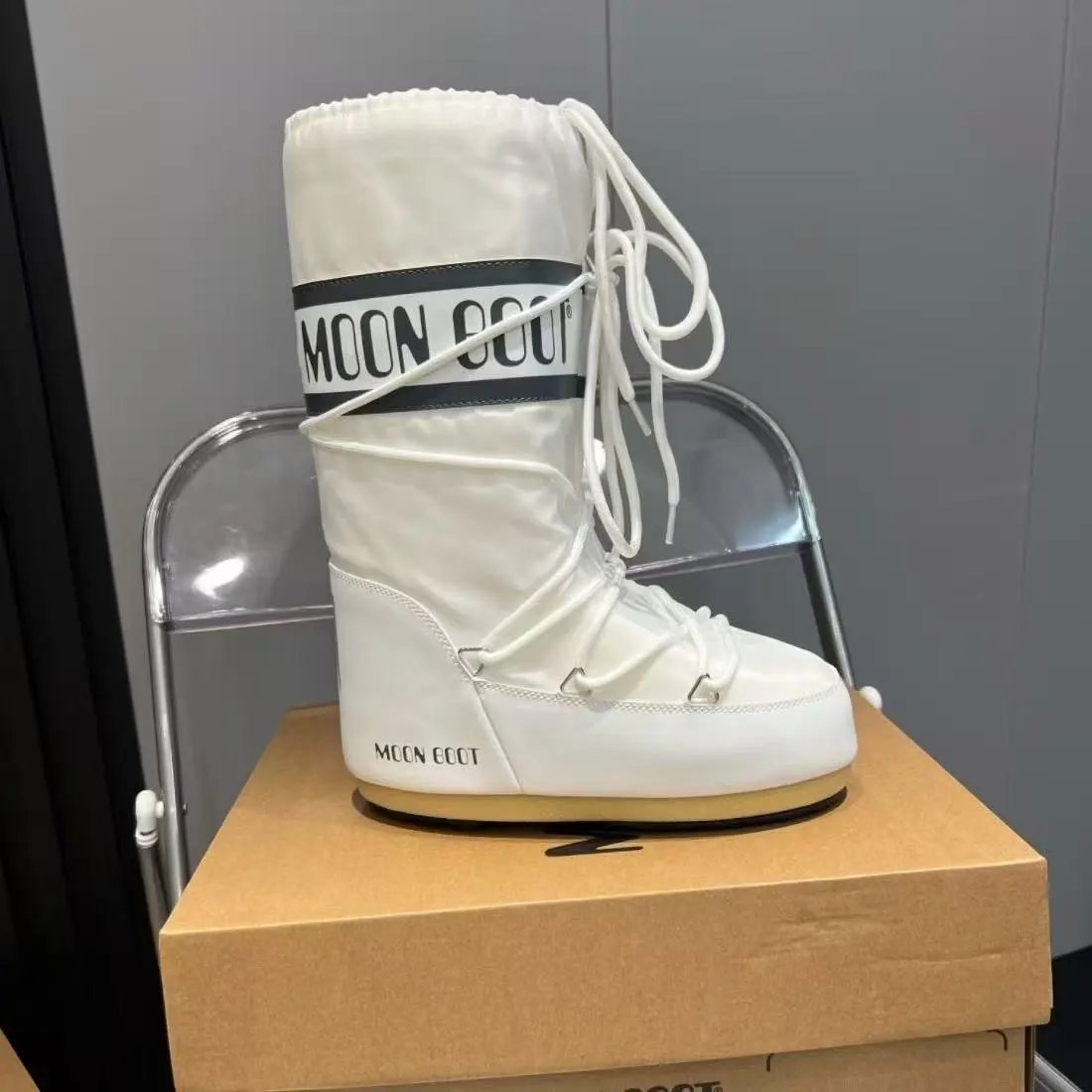Moon Boot Boots Lace-Up Snow — 22